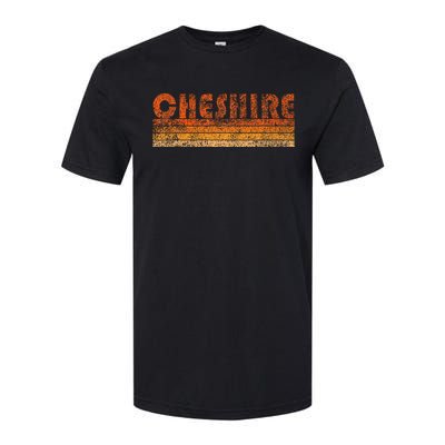 Vintage Retro Cheshire Connecticut Softstyle® CVC T-Shirt