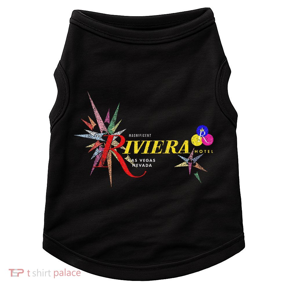 Vintage Riviera Casino Las Vegas Doggie Tank