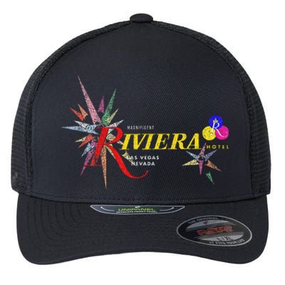 Vintage Riviera Casino Las Vegas Flexfit Unipanel Trucker Cap