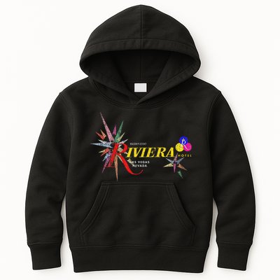 Vintage Riviera Casino Las Vegas Kids Hoodie