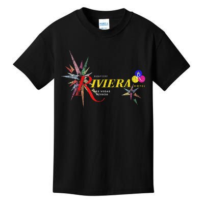 Vintage Riviera Casino Las Vegas Kids T-Shirt