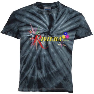 Vintage Riviera Casino Las Vegas Kids Tie-Dye T-Shirt