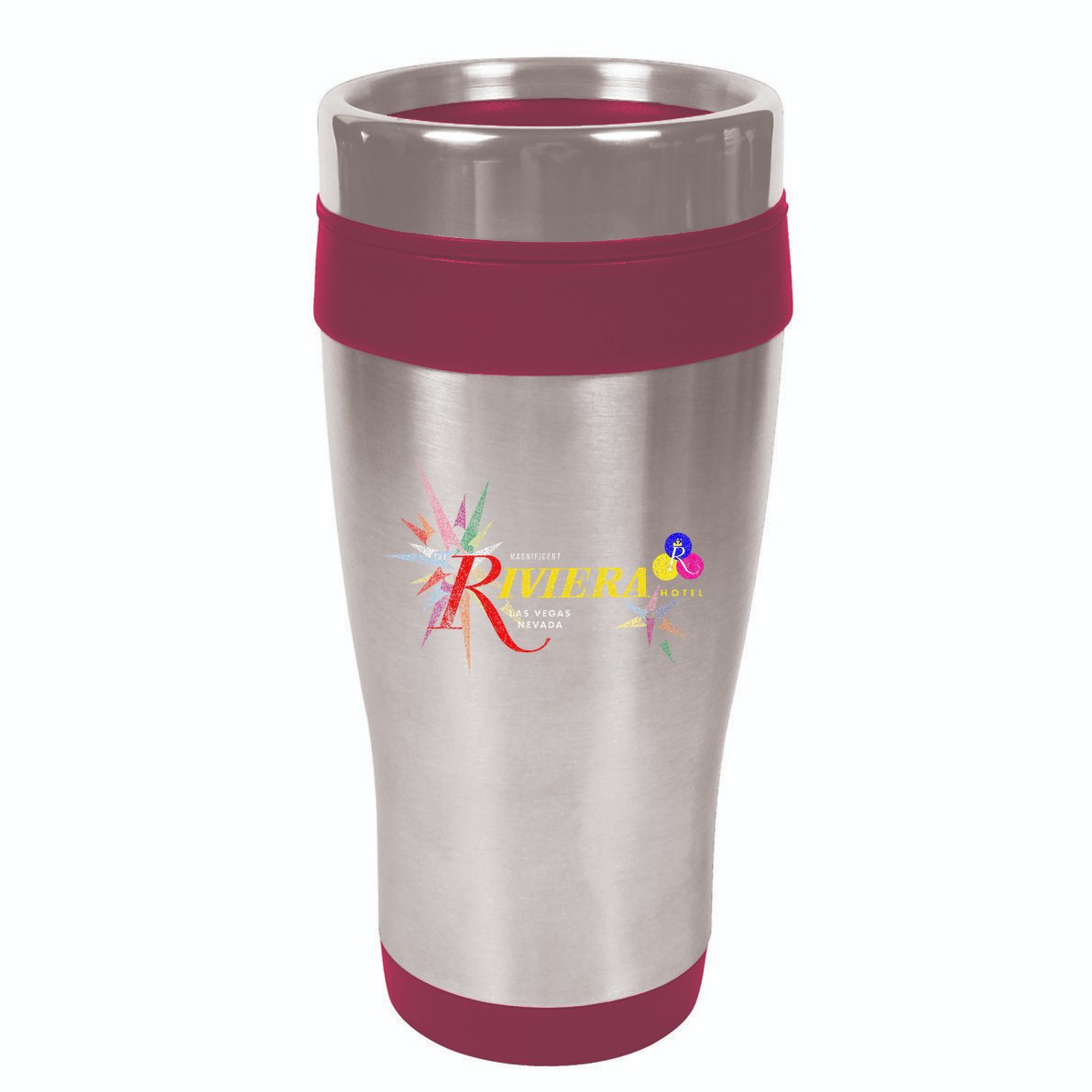 Vintage Riviera Casino Las Vegas 16oz Travel Tumbler