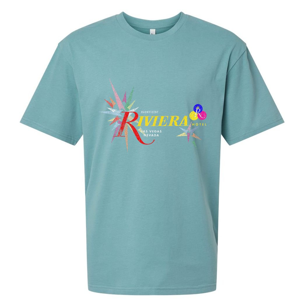 Vintage Riviera Casino Las Vegas Sueded Cloud Jersey T-Shirt