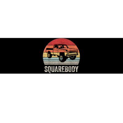 Vintage Retro Classic Square Body Squarebody Truck Bumper Sticker