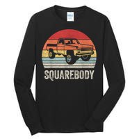 Vintage Retro Classic Square Body Squarebody Truck Tall Long Sleeve T-Shirt