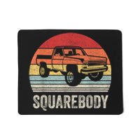 Vintage Retro Classic Square Body Squarebody Truck Mousepad