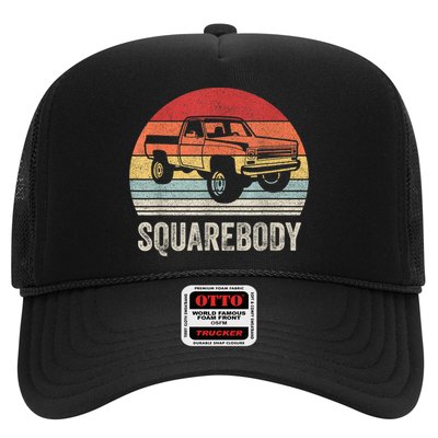 Vintage Retro Classic Square Body Squarebody Truck Trucker Hat