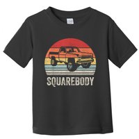 Vintage Retro Classic Square Body Squarebody Truck Toddler T-Shirt