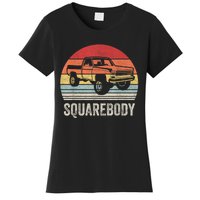 Vintage Retro Classic Square Body Squarebody Truck Women's T-Shirt