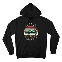 Vintage Retro Camping Transit Van Hoodie