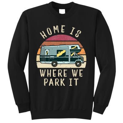 Vintage Retro Camping Transit Van Sweatshirt