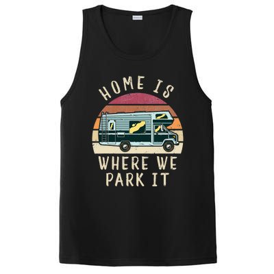 Vintage Retro Camping Transit Van PosiCharge Competitor Tank