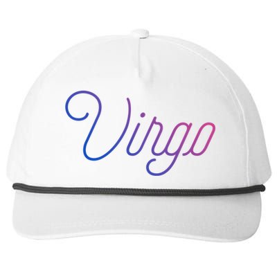 Virgo Rules! Cute Gift Snapback Five-Panel Rope Hat