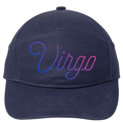 Virgo Rules! Cute Gift 7-Panel Snapback Hat