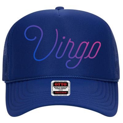 Virgo Rules! Cute Gift High Crown Mesh Back Trucker Hat