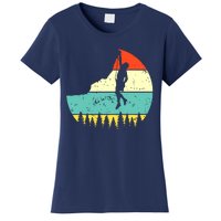 Vintage Rock Climbing Mountain Climber Women's T-Shirt