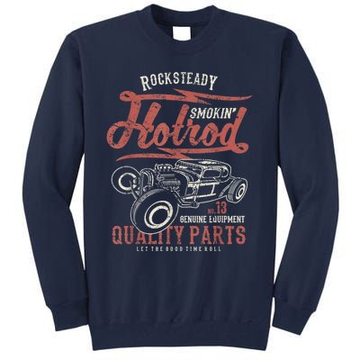 Vintage Rockabilly Classic Muscle Car Show Hotrod Ratrod Shirt Tall Sweatshirt