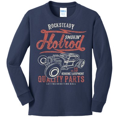 Vintage Rockabilly Classic Muscle Car Show Hotrod Ratrod Shirt Kids Long Sleeve Shirt