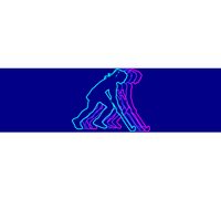 Vintage Retro Classic Field Hockey Player Gift Bumper Sticker