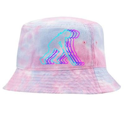 Vintage Retro Classic Field Hockey Player Gift Tie-Dyed Bucket Hat