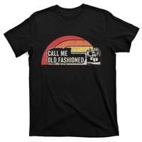 Vintage Retro Call Me Old Fashioned Whiskey T-Shirt