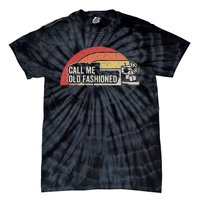 Vintage Retro Call Me Old Fashioned Whiskey Tie-Dye T-Shirt