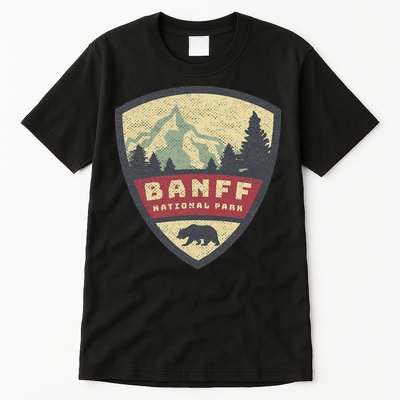 Vintage Retro Canadian Banff National Park Rustic Souvenirs Tall T-Shirt
