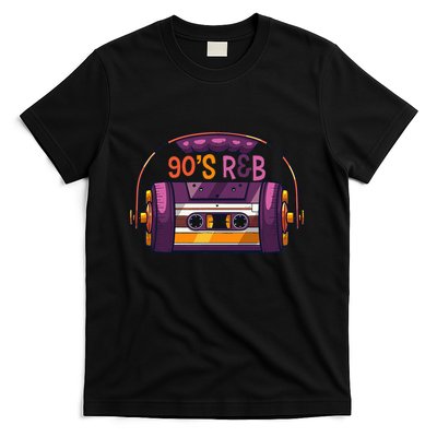 Vibe Retro Cassette Tape Old School 90s R & B Music Rnb Fans T-Shirt
