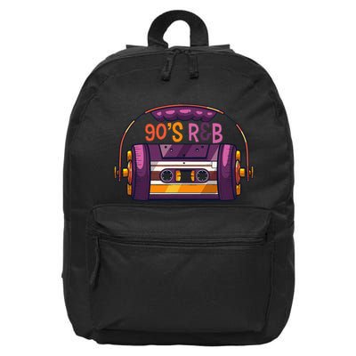 Vibe Retro Cassette Tape Old School 90s R & B Music Rnb Fans 16 in Basic Backpack