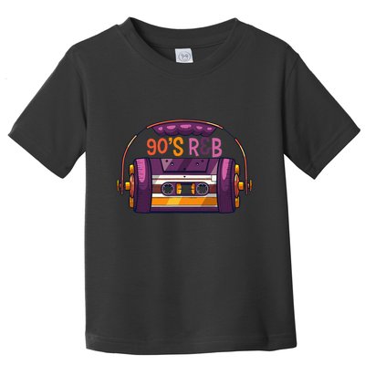 Vibe Retro Cassette Tape Old School 90s R & B Music Rnb Fans Toddler T-Shirt