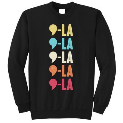 Vintage Retro Comma La Kamala Harris 2024 Sweatshirt