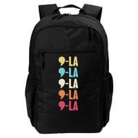 Vintage Retro Comma La Kamala Harris 2024 Backpack