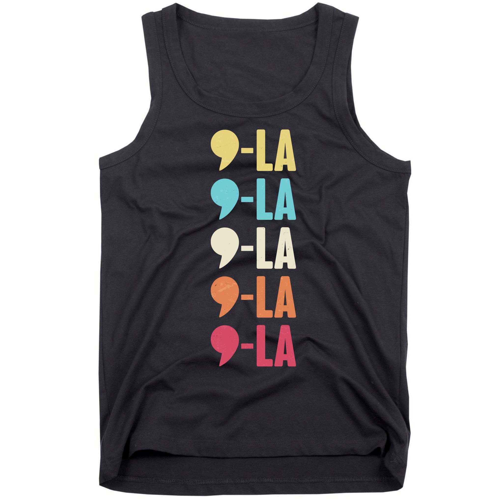 Vintage Retro Comma La Kamala Harris 2024 Tank Top