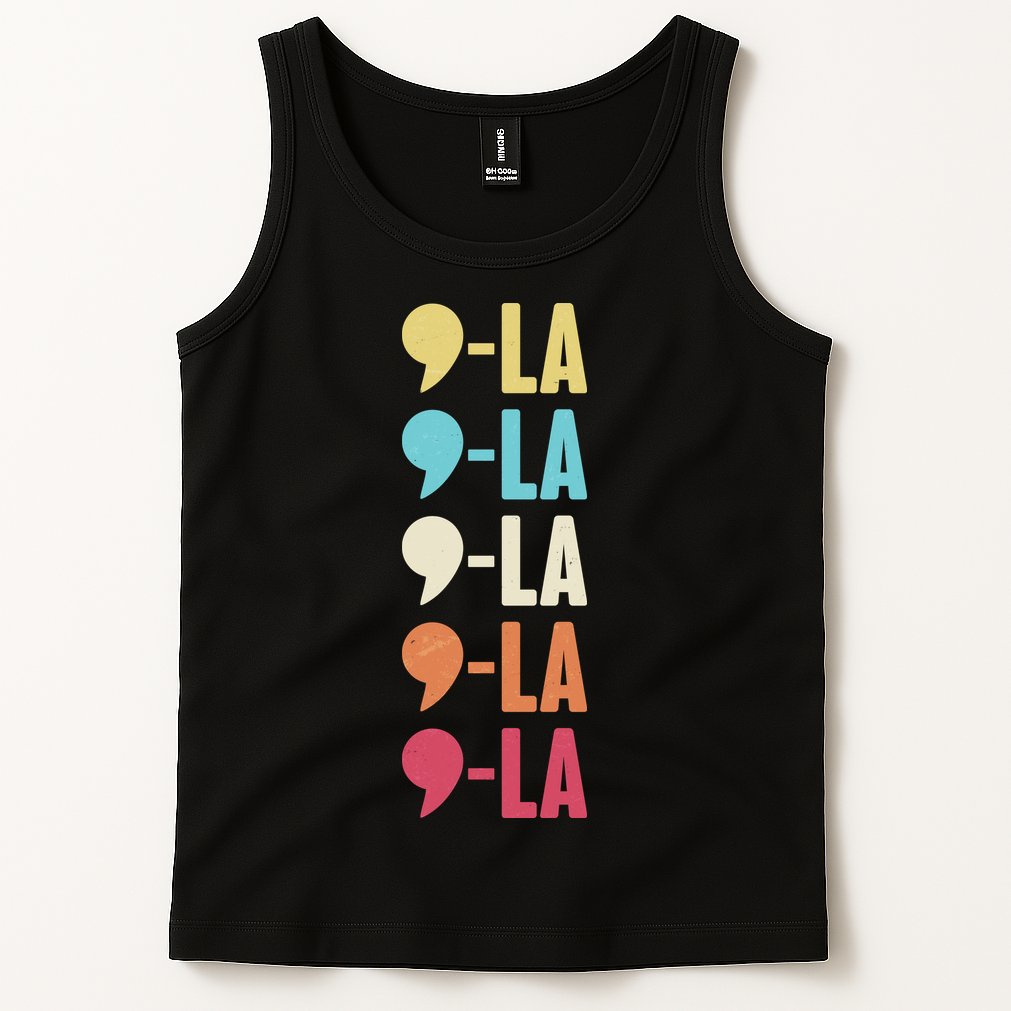 Vintage Retro Comma La Kamala Harris 2024 Tank Top