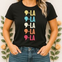 Vintage Retro Comma La Kamala Harris 2024 Womens T-Shirt