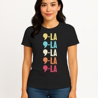 Vintage Retro Comma La Kamala Harris 2024 Womens T-Shirt