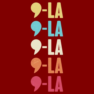 Vintage Retro Comma La Kamala Harris 2024 T-Shirt