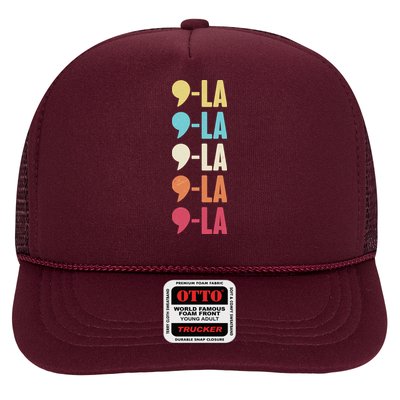 Vintage Retro Comma La Kamala Harris 2024 Trucker Hat