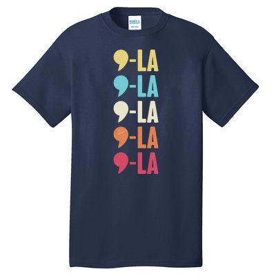 Vintage Retro Comma La Kamala Harris 2024 Tall T-Shirt