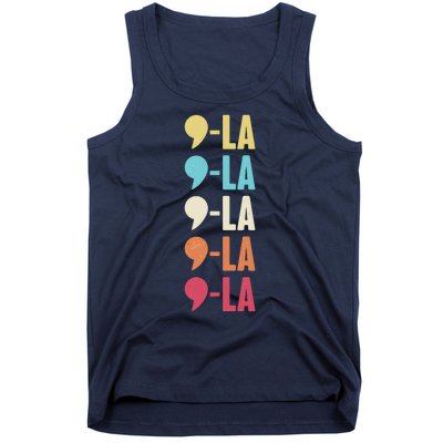 Vintage Retro Comma La Kamala Harris 2024 Tank Top