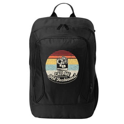 Vintage Retro Call Me Old Fashioned Whiskey City Backpack