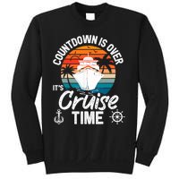 Vintage Retro Countdown Is Over It's Cruise Time Sweatshirt