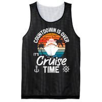 Vintage Retro Countdown Is Over It's Cruise Time Mesh Reversible Basketball Jersey Tank