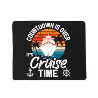 Vintage Retro Countdown Is Over It's Cruise Time Mousepad