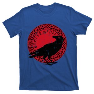 Viking Raven Celtic Circle Norse Mythology T-Shirt