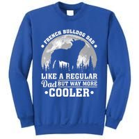 Vintage Retro Dog Funny French Bulldog Dad Father's Day Great Gift Sweatshirt