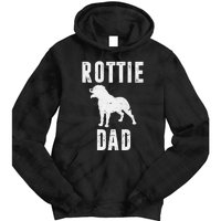 Vintage Rottweiler Dad Gift Rott Dog Daddy Rottie Father Tie Dye Hoodie