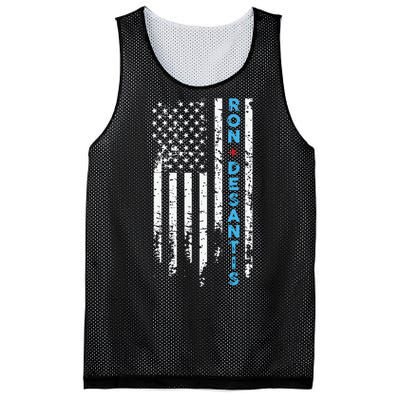 Vote Ron Desantis Campaign 47th President 2024 Mesh Reversible Basketball Jersey Tank