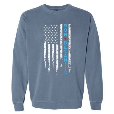 Vote Ron Desantis Campaign 47th President 2024 Garment-Dyed Sweatshirt